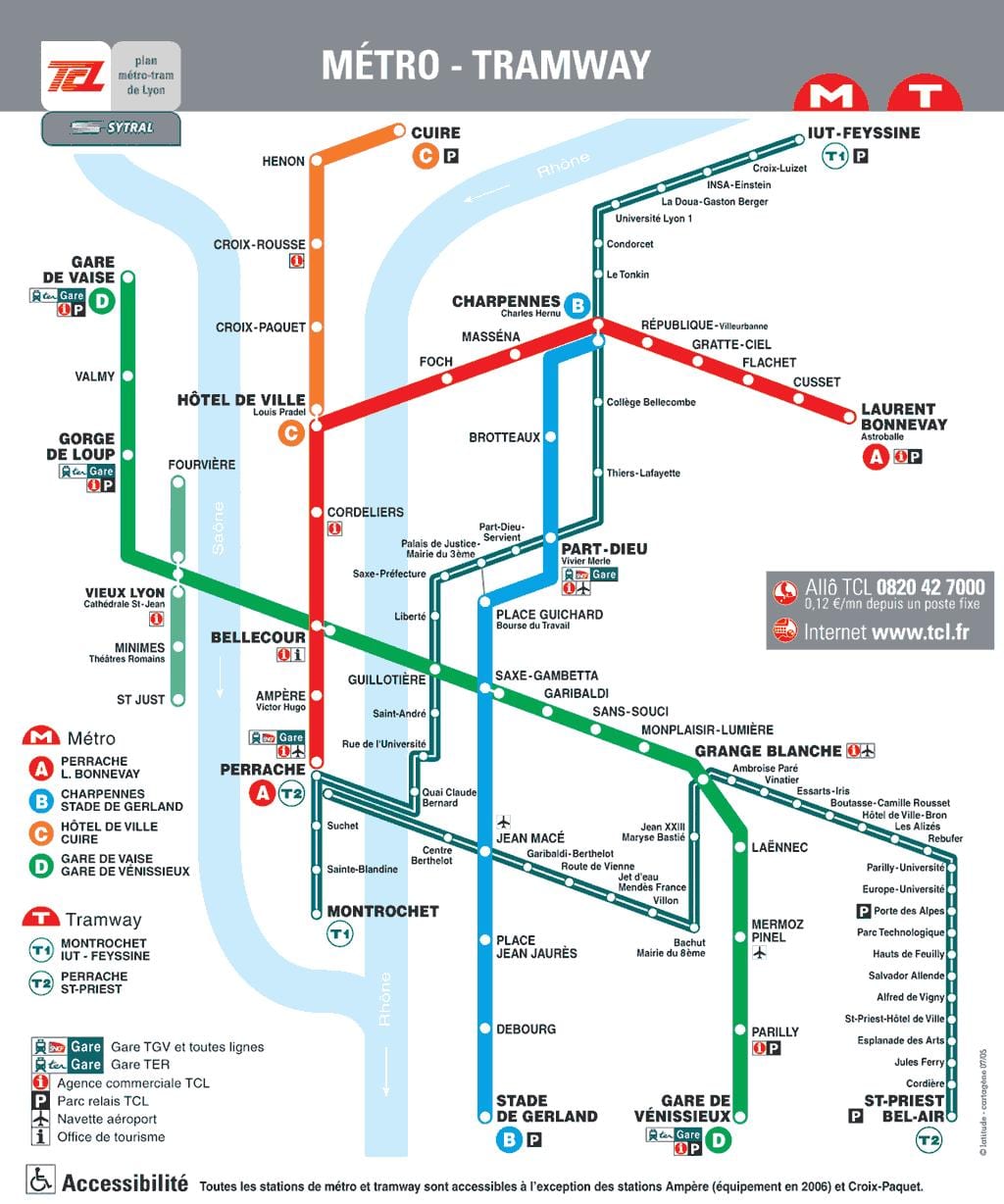லியொன் டிராம் வரைபடம் pdf