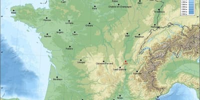 வரைபடம் லியோன் புவியியல்